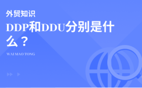 DDP和DDU分别是什么？