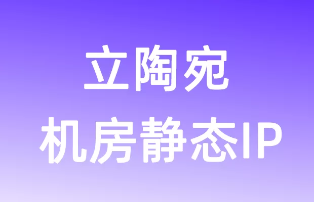 欧洲立陶宛机房静态IP