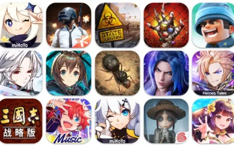 2021年8月成功出海的中国手游TOP30 – 《原神》、《PUBG Mobile》收入超1亿美元，SLG再添新贵