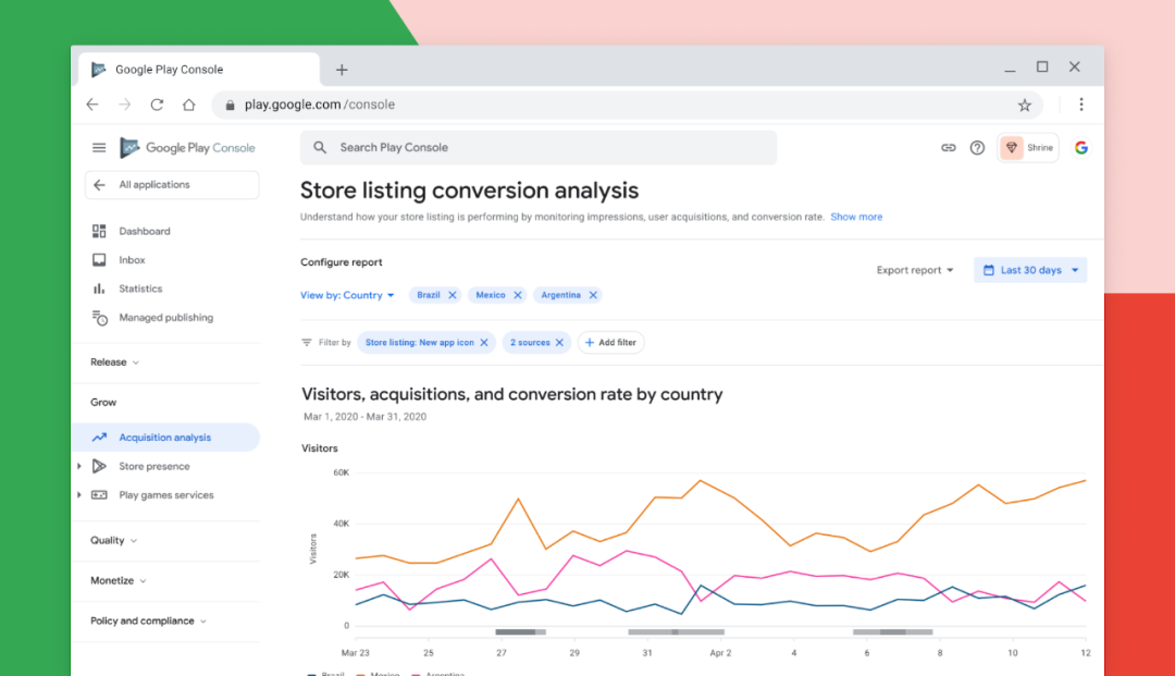 Google Play Console beta 版全新发布