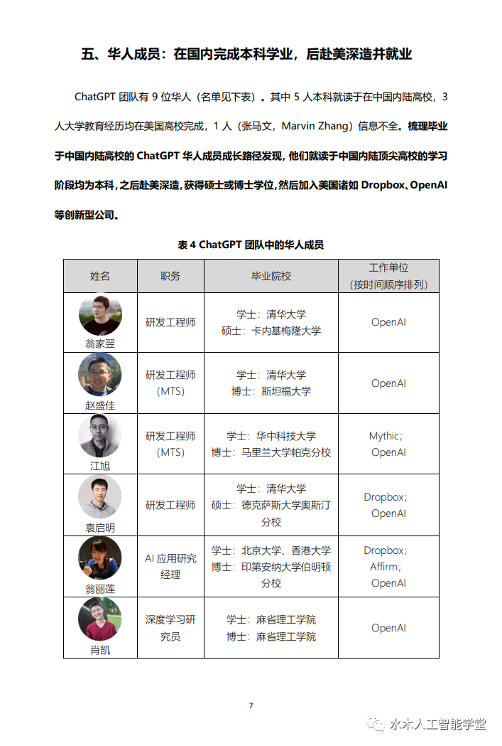 少年壮志不言愁：ChatGPT研发团队解密，平均年龄32岁，华人团队抢眼，占比10%