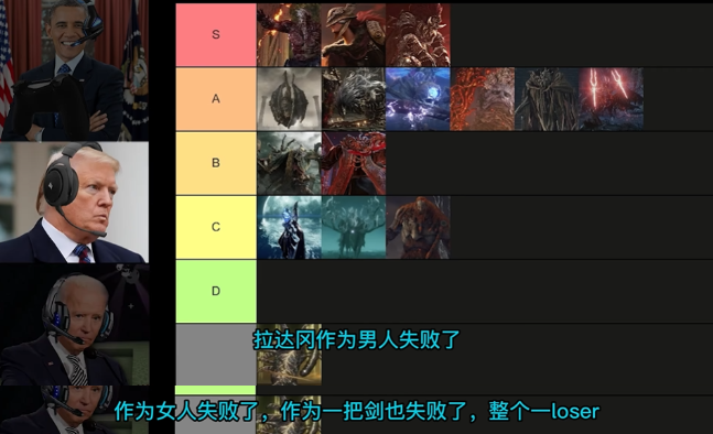 AI总统们一块打游戏，拜登睡着了就挂机