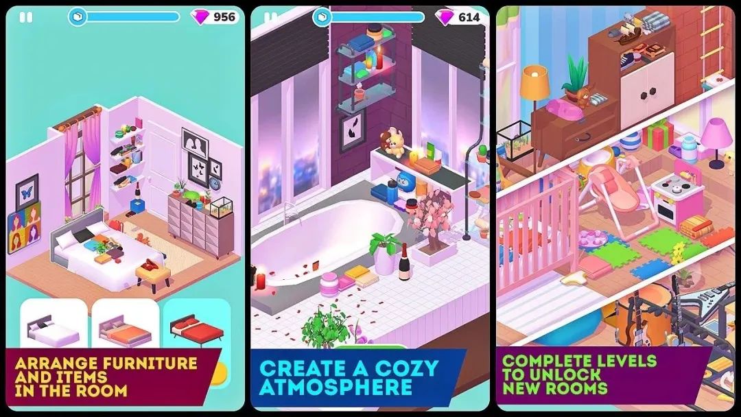 老美迷上“交换空间”！装潢人生《Decor Life》登上多国模拟游戏榜TOP100