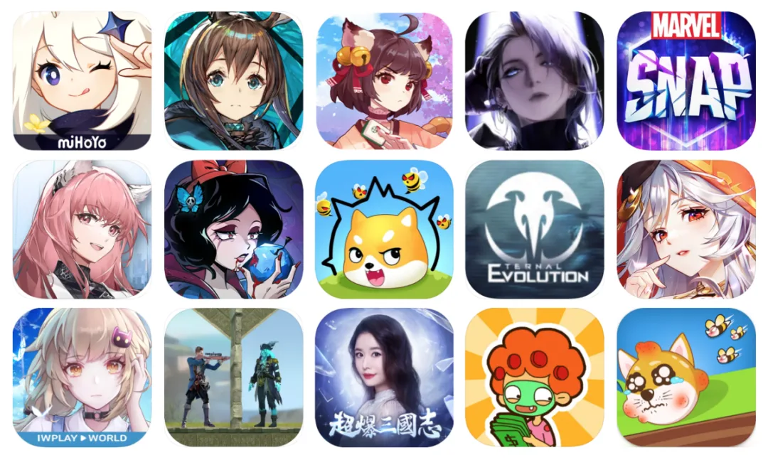 2022年11月成功出海的中国手游 -《明日方舟》等多款二次元手游海外收入大幅增长，拯救狗狗题材手游热度不减