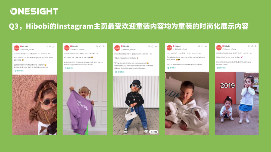 2022Q3 BrandOS榜单发布丨中东市场童装新竞争：Hibobi、SHEIN的社媒营销答卷