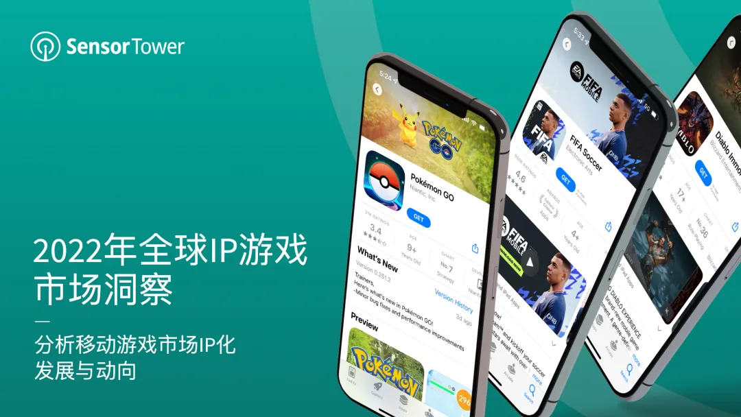 《2022年全球IP游戏市场洞察》- IP改编手游贡献了全球畅销手游收入的24%