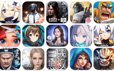 2022年1月成功出海的中国手游TOP30 – 《原神》拿下海外手游收入冠军，8款新品集中亮相