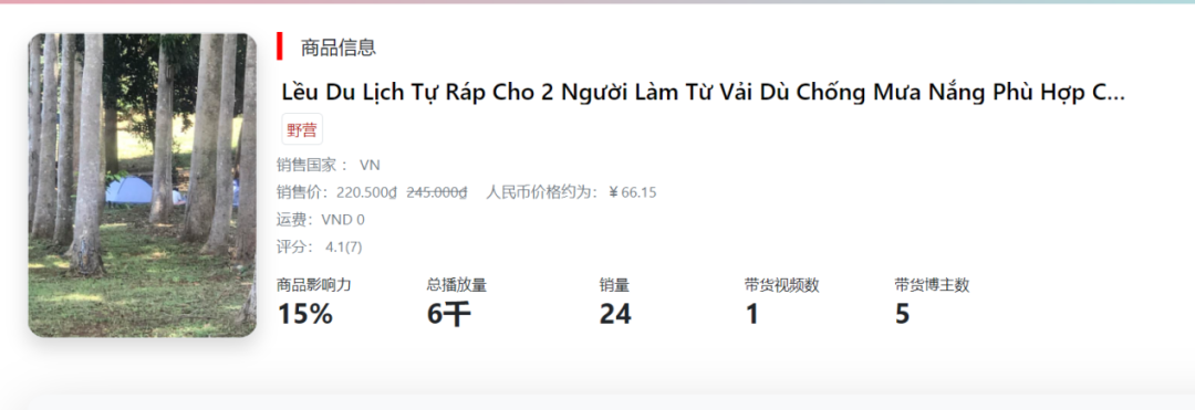备战双十二，精致露营风吹向东南亚！