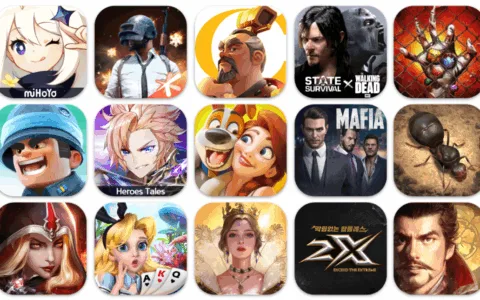 2022年2月成功出海的中国手游 – 消除、模拟经营、纸牌、合成等中度手游成为出海新趋势