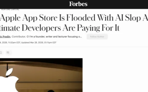 低门槛开发潮来袭，苹果 App Store 审核被 “挤爆