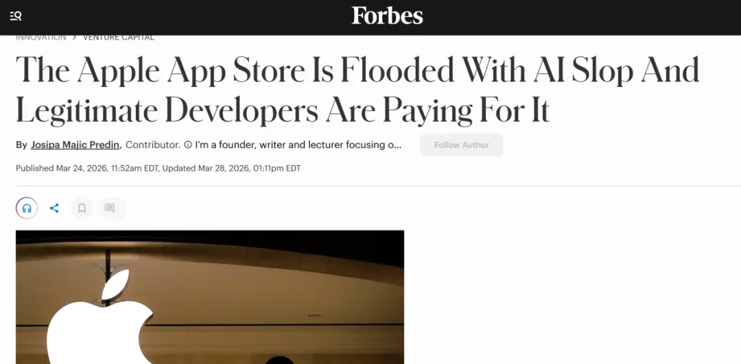 低门槛开发潮来袭，苹果 App Store 审核被 “挤爆