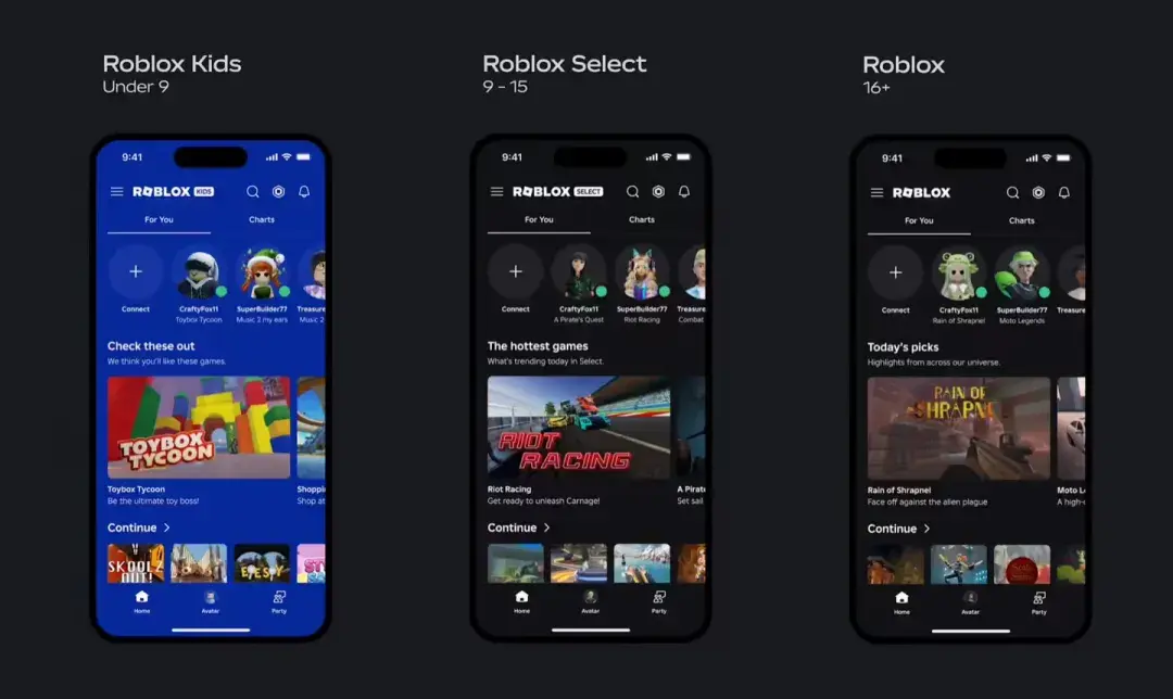Roblox平台将引入强制年龄分级机制，未认证用户会被强制降级