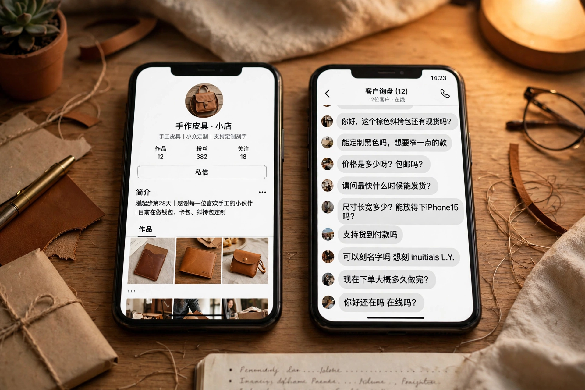 小号收到真实询盘