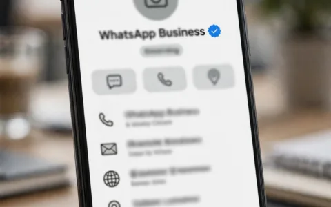 WhatsApp蓝标号续到第五个月，我把销售号的蓝勾停了：询盘没少，扯皮的电话少了一半