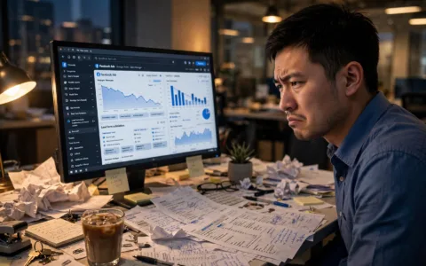 Facebook ADS后台的线索单价只要12美金，老板夸了我三个月，直到销售把这堆“便宜”线索的跟进记录甩给我