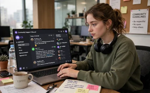 Discord：服务器建了两个月只剩机器人在说话，后来我把发广告的那批号全踢了