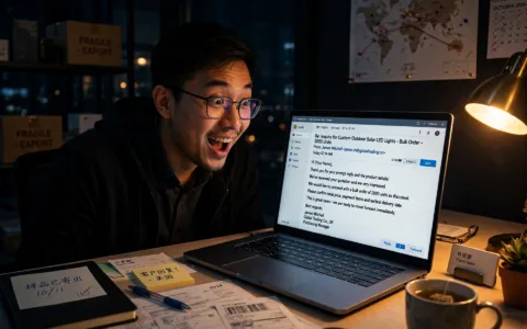 那封等了47天的开发信终于有人回了，我秒回报价单之后，对方就再也没出现过