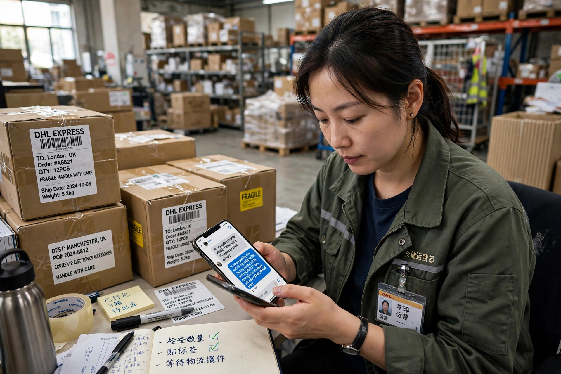 Line工厂车间状态同步客户