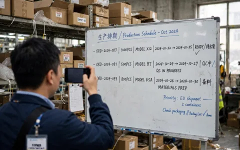 《每三天被催一次交期，催到第四个月，我往Telegram群里甩了一张图——之后客户再也没催过，尾款反而提前半个月到了》