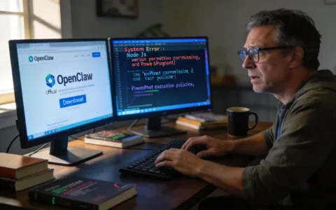 OpenClaw官网下载安装遇到错误？逐步排错与解决方案